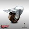 Service Caster 3 Inch SS High Temp Phenolic Wheel Swivel Bolt Hole Caster with Total Lock Brake SCC-SSBHTTL20S314-PHSHT - alternate 1